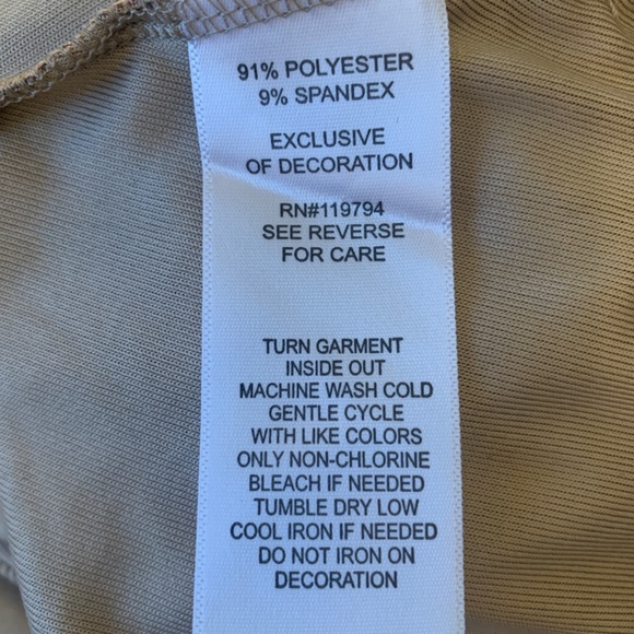 NWT! One World Lace-Detailed Hi-Low Tunic-Size M - Picture 10 of 10